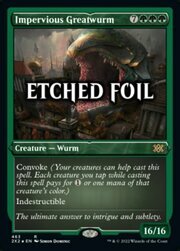 Impervious Greatwurm · Etched Foil 463