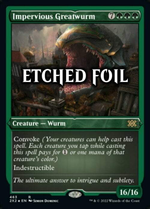 Impervious Greatwurm Card Front