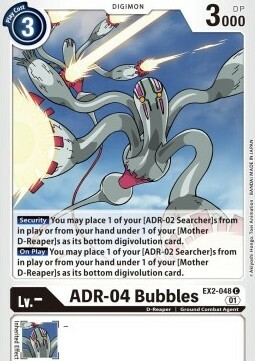 ADR-04 Bubbles Card Front