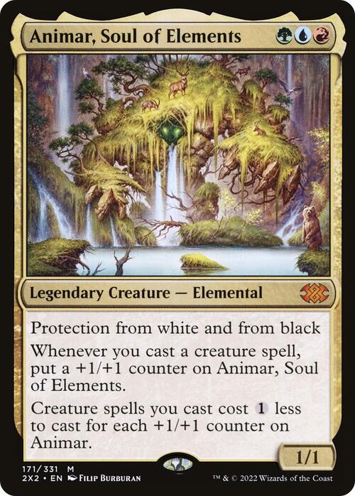 Animar, Spirito degli Elementi Card Front