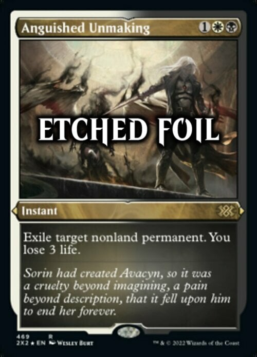 Anguished Unmaking Card Front