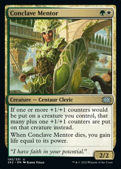 Conclave Mentor Card Front