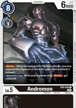 Andromon Card Front