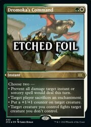 Dromoka's Command · Etched Foil 490