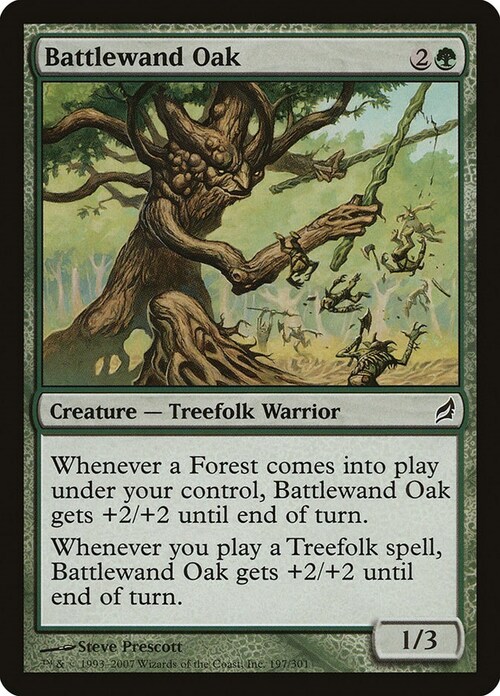 Battlewand Oak Card Front