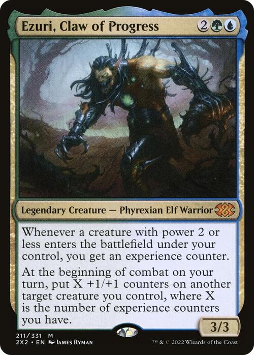 Ezuri, Artiglio del Progresso Card Front