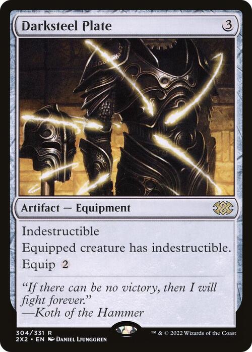 Corazza di Darksteel Card Front