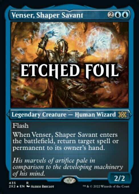 Venser, Shaper Savant Card Front