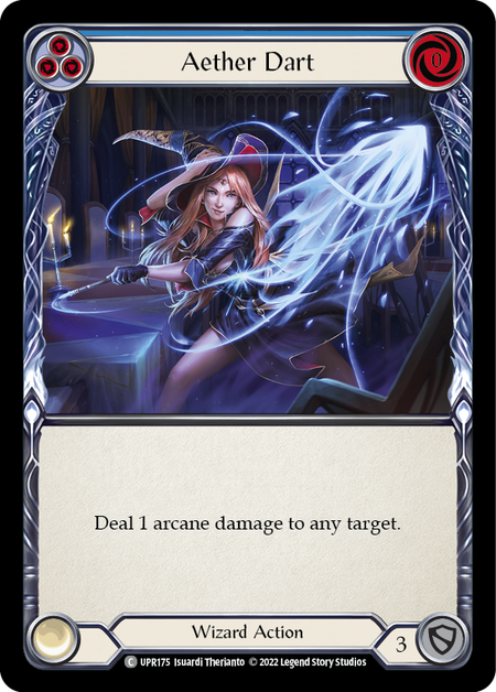 Aether Dart - Blue Card Front
