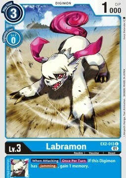 Labramon Card Front