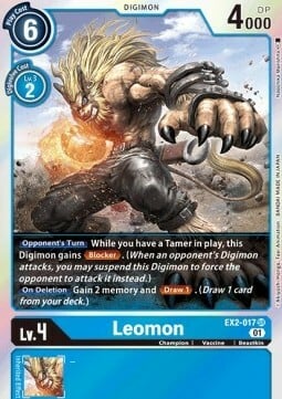 Leomon Card Front