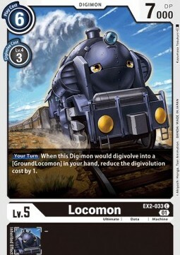 Locomon Card Front