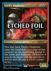 Dack's Duplicate · Etched Foil 483
