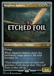 Magister Sphinx · Etched Foil 519