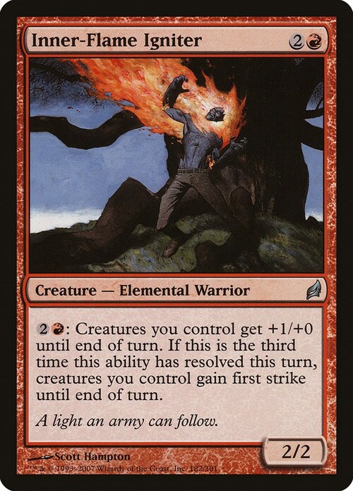 Inner-Flame Igniter Card Front