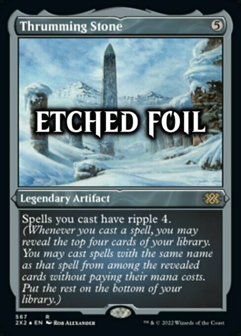 Thrumming Stone Card Front