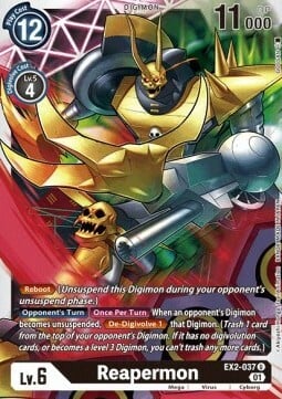 Reapermon Card Front