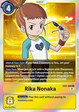 Rika Nonaka Card Front