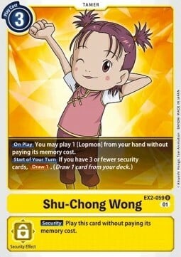 Shu-Chong Wong Card Front