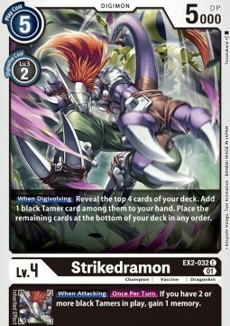 Strikedramon Card Front