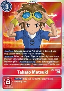 Takato Matsuki Card Front