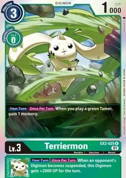 Terriermon Card Front