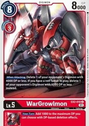 WarGrowlmon EX2-010