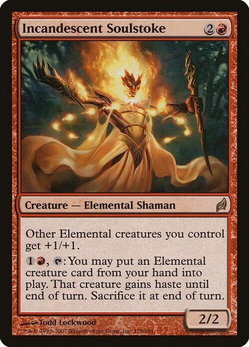 Incandescent Soulstoke Card Front