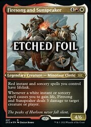 Firesong and Sunspeaker · Etched Foil 497