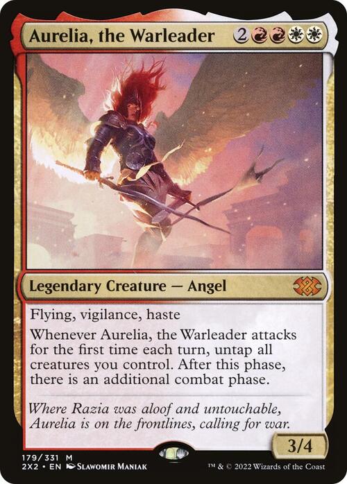 Aurelia, la Condottiera Card Front
