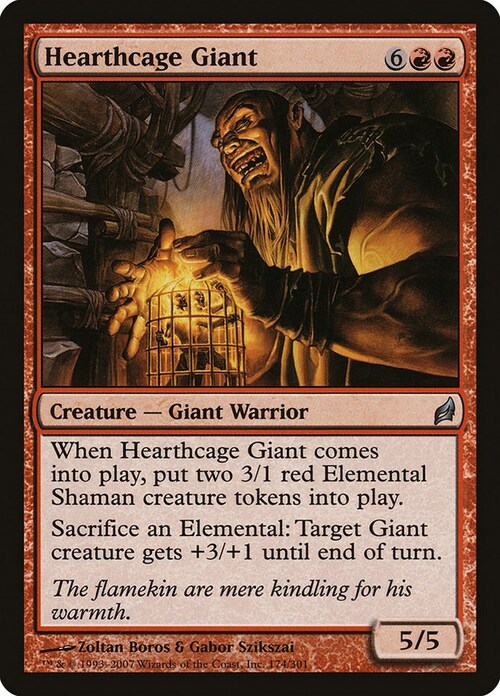 Hearthcage Giant Card Front