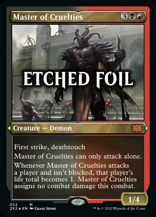 Master of Cruelties Card Front