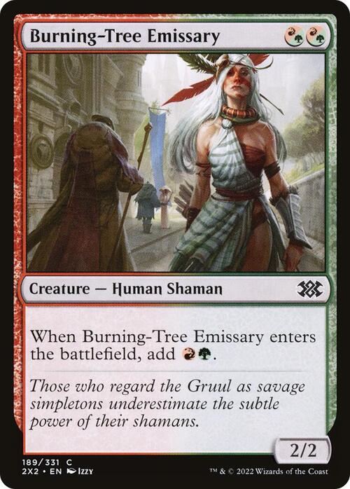 Emissaria di Brucia-Albero Card Front