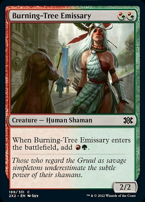 Burning-Tree Emissary Card Front
