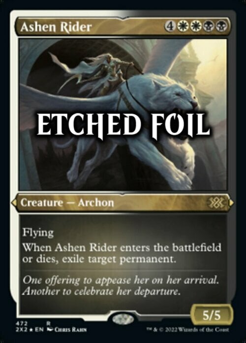 Ashen Rider Card Front