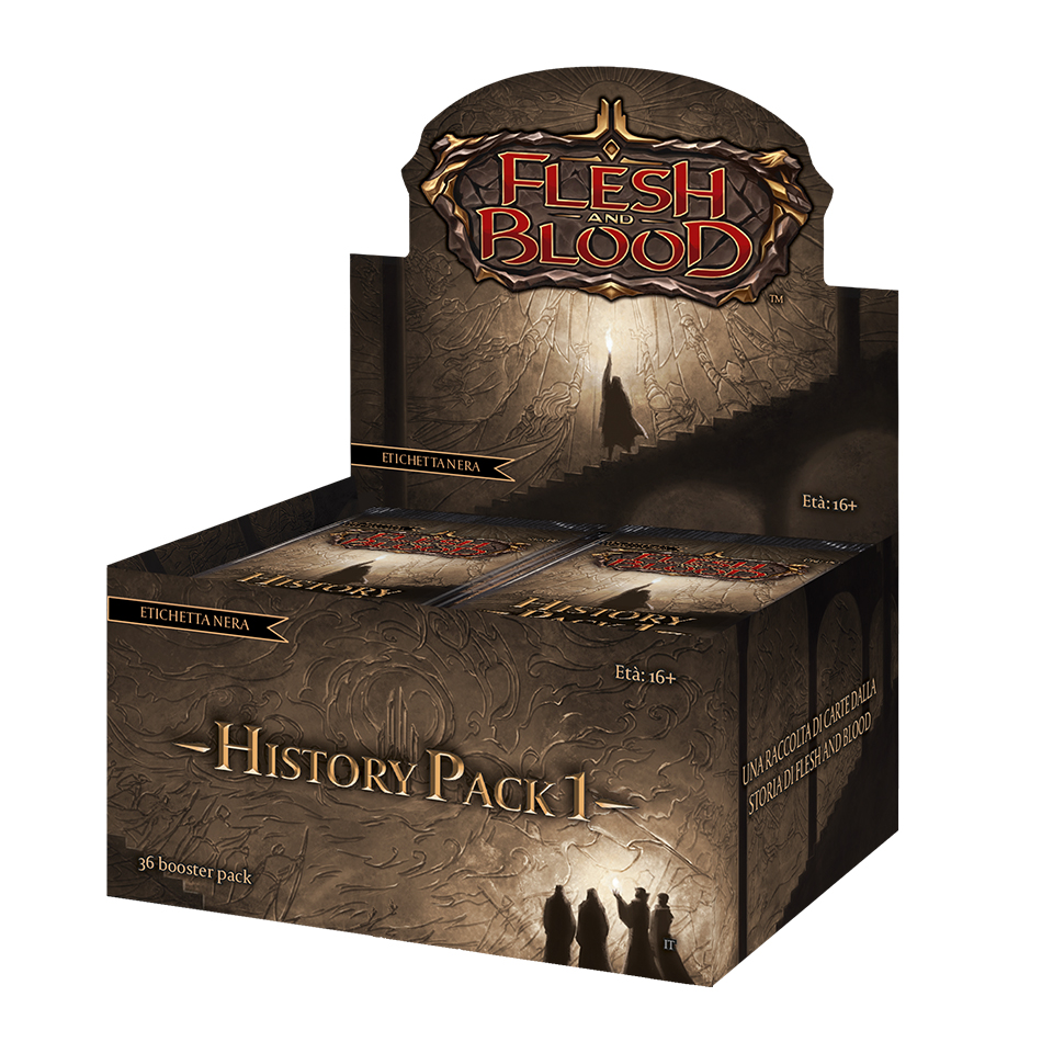 Caja de sobres de History Pack 1 - Black Label
