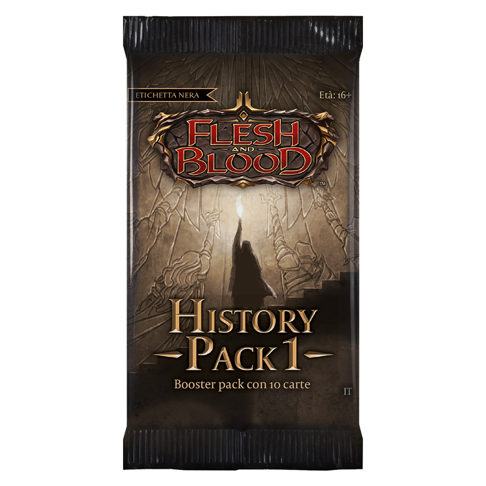 Sobre de History Pack 1 - Black Label
