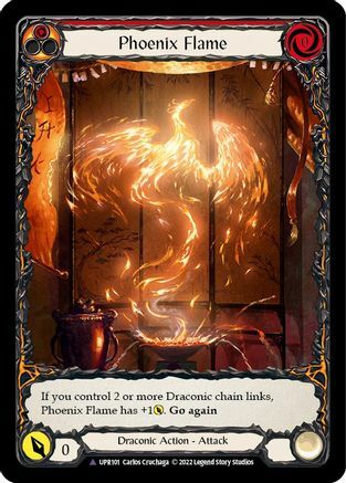 Phoenix Flame Card Front