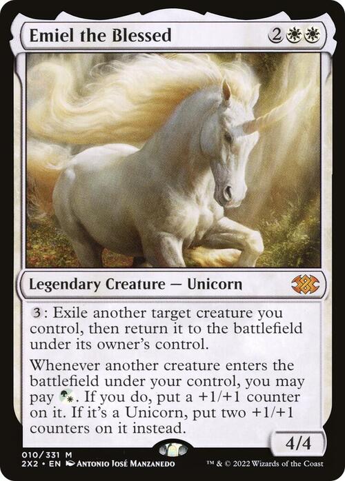 Emiel the Blessed Card Front