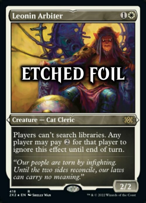 Leonin Arbiter Card Front