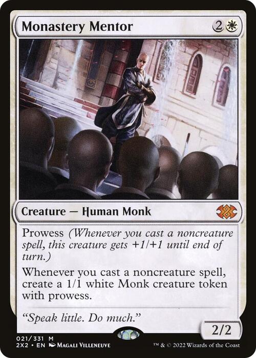 Mentore del Monastero Card Front