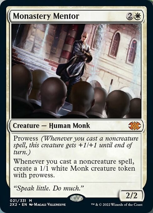 Monastery Mentor Card Front