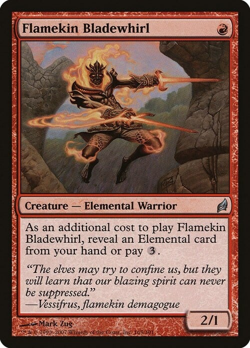 Flamekin Bladewhirl Card Front