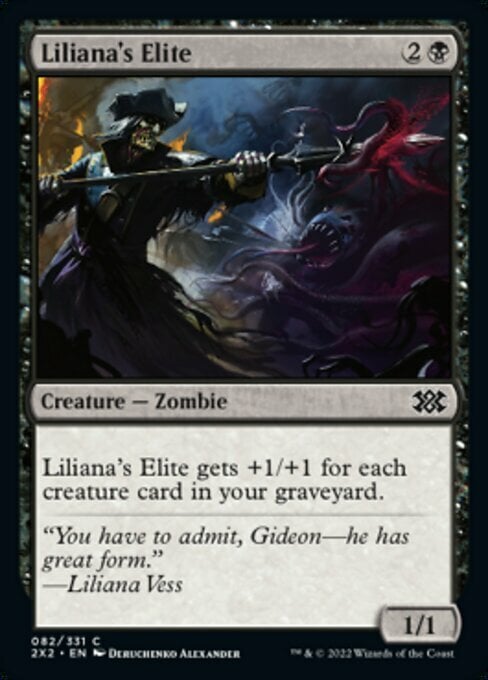 Liliana's Elite Card Front