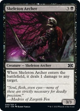 Arciere Scheletrico Card Front