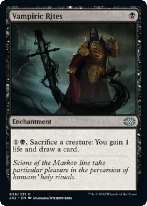 Riti Vampirici Card Front
