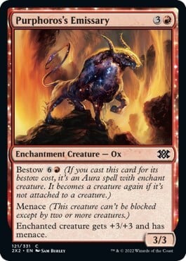 Purphoros's Emissary Card Front