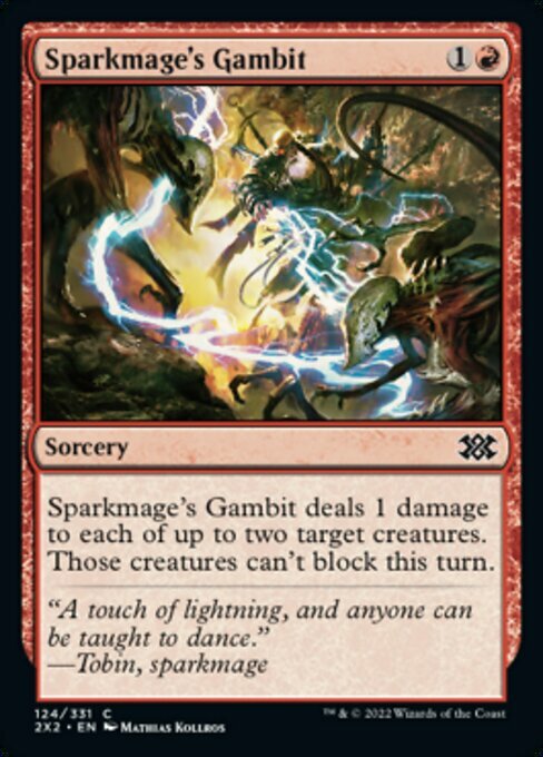 Sparkmage's Gambit Card Front