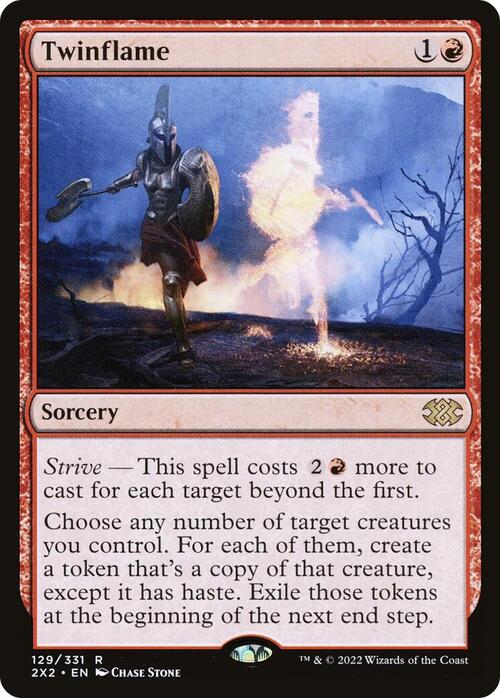 Fiamma Gemella Card Front