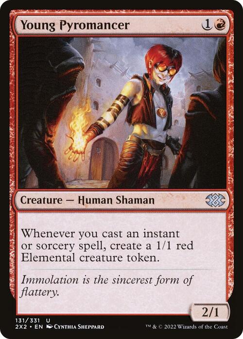 Giovane Piromante Card Front